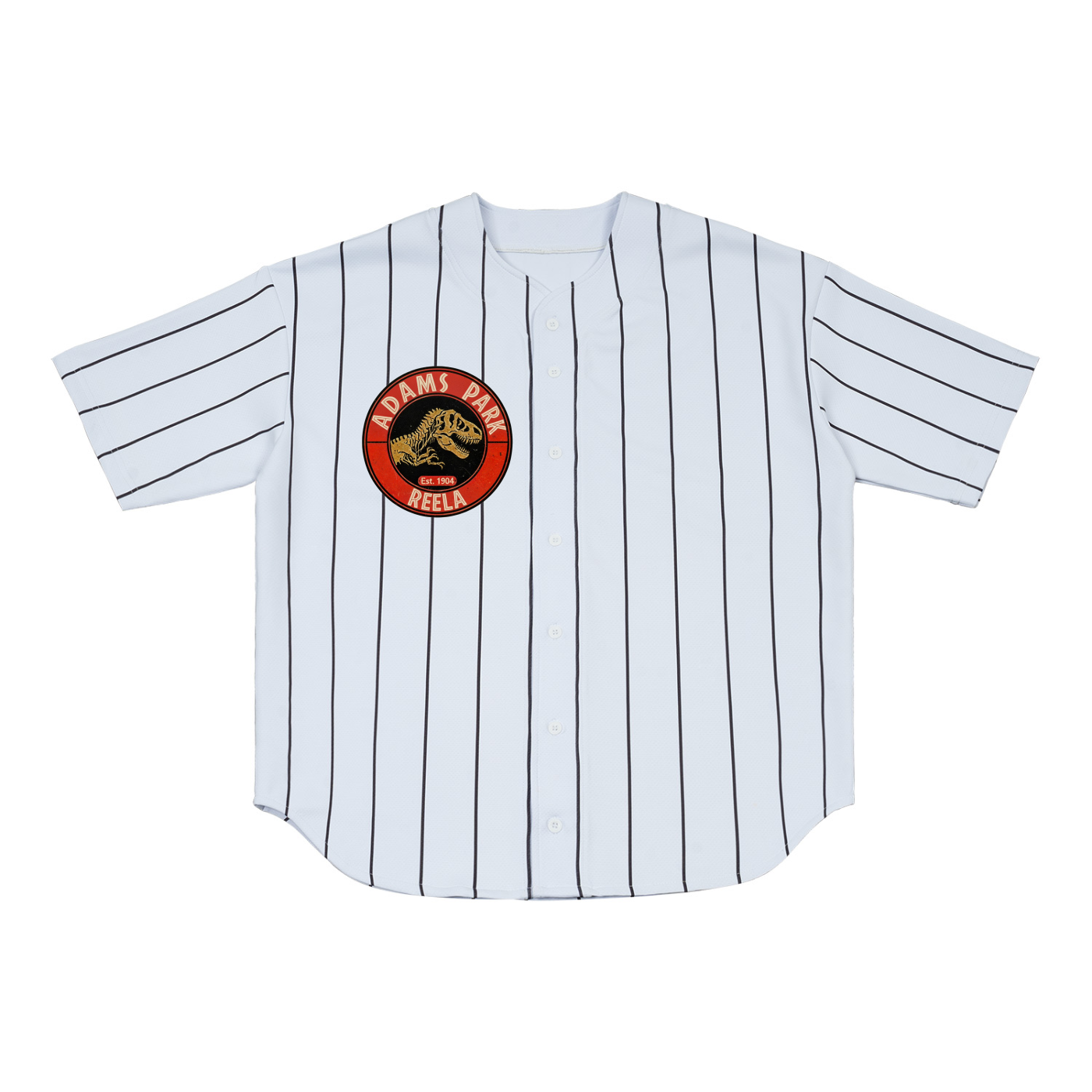 Pinstripe Baseball Jersey